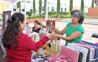 Expo-Venta “Hecho en México” reunió a 40 mujeres emprendedoras de Tlaxcala