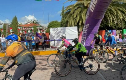 Biciteando por Tlaxcala llega a Nanacamilpa