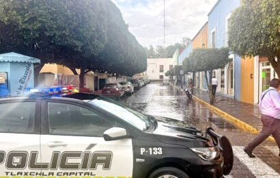 Ayuntamiento de Tlaxcala alerta a la población por lluvias