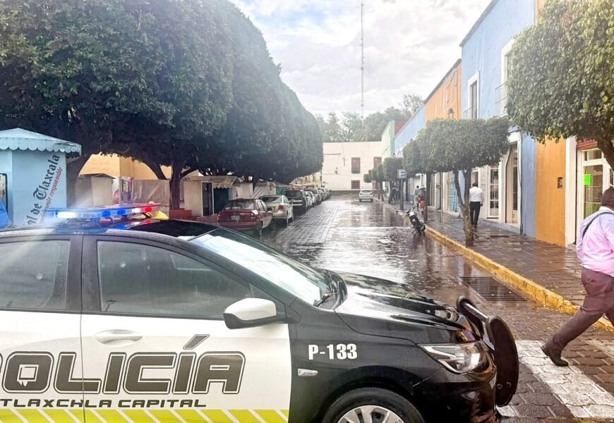 Ayuntamiento de Tlaxcala alerta a la población por lluvias