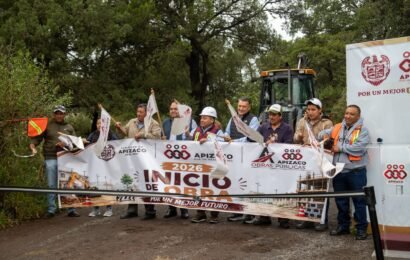 Pavimentación en José María Morelos beneficiará a más de 300 habitantes en Apizaco