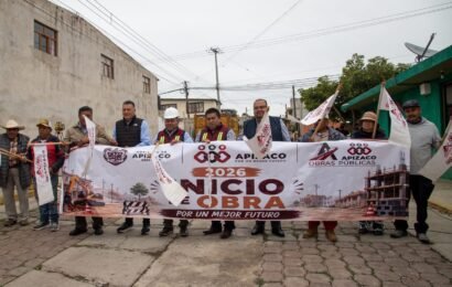 Pavimentación con adoquín llega a Texcalac Pavimentación con adoquín llega a Texcalac