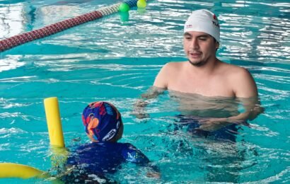 Polideportivo de Tlaxcala abre nuevas inscripciones en natación para niñas y niños