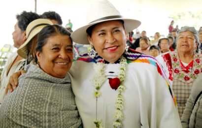 San Isidro Buensuceso respalda a Ana Lilia Rivera