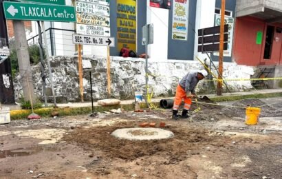 Obras en la calle Justo Sierra mejoran el drenaje en La Joya