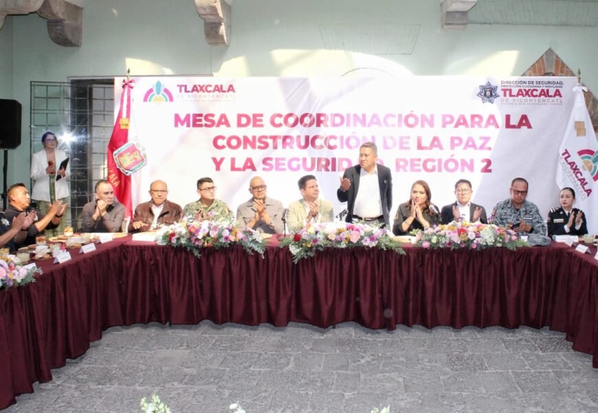 Tlaxcala capital fue sede de la reunión regional interinstitucional en seguridad