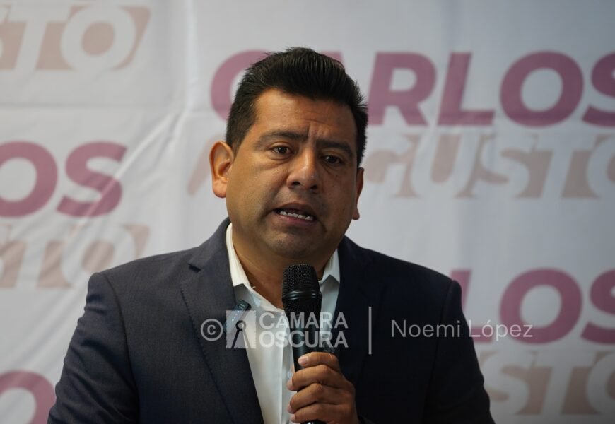 Carlos Augusto respalda designación de Ana Lilia para representar a Morena en Tlaxcala