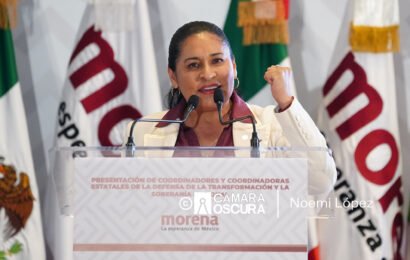 Ana Lilia Rivera llama a la unidad en Tlaxcala