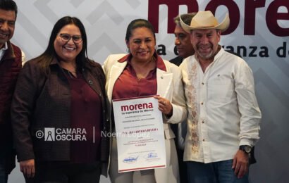 Raymundo Vázquez respalda a Ana Lilia Rivera como Coordinadora de MORENA en Tlaxcala
