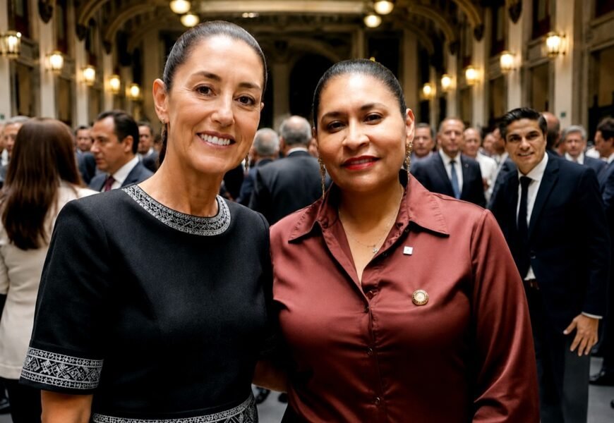 Ana Lilia Rivera destacó los avances presentados por Claudia Sheinbaum