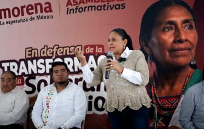 Ana Lilia Rivera afirmó que el pueblo definirá el rumbo de Tlaxcala
