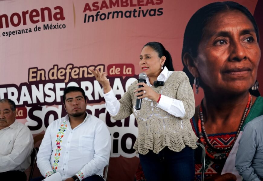 Ana Lilia Rivera afirmó que el pueblo definirá el rumbo de Tlaxcala