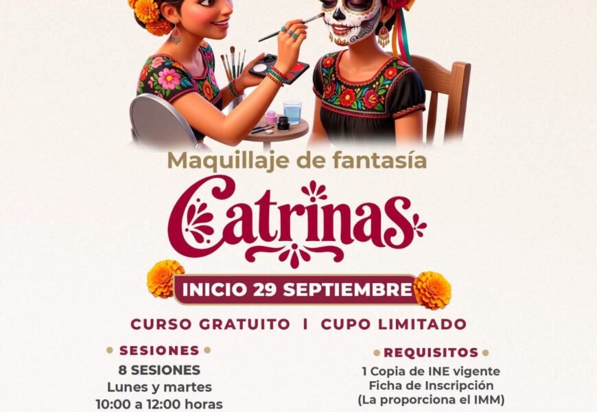 Capacitación gratuita sobre maquillaje de Catrinas Capacitación gratuita sobre maquillaje de Catrinas