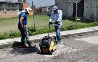 Mejoran áreas verdes del Cobat 01 tras trabajos de limpieza del Ayuntamiento de Tlaxcala