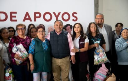 DIF municipal entrega Apoyos a 180 familias en Apizaco