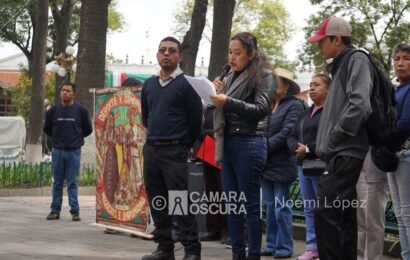 Pobladores Ixcotla, cuestionan 339 firmas de consulta para la construcción del CECI