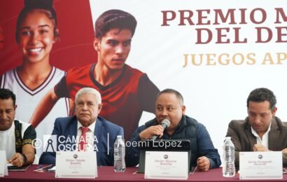 Presentan convocatoria para el Premio Municipal del Deporte 2026 en Apizaco