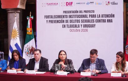 Tlaxcala y Uruguay impulsarán una plataforma digital para atención de violencia sexual infantil