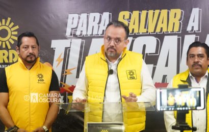 PRD Tlaxcala respaldó el llamado de Claudia Sheinbaum para defender la soberanía nacional