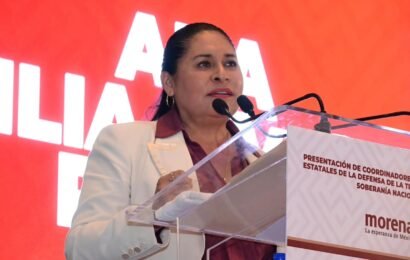 Ana Lilia Rivera prioriza trabajo territorial