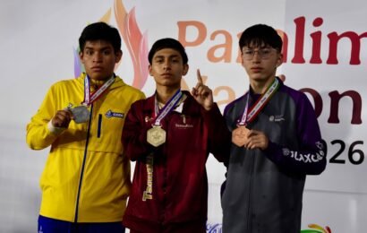Tlaxcala suma dos bronces en Paralimpiada Nacional 2026