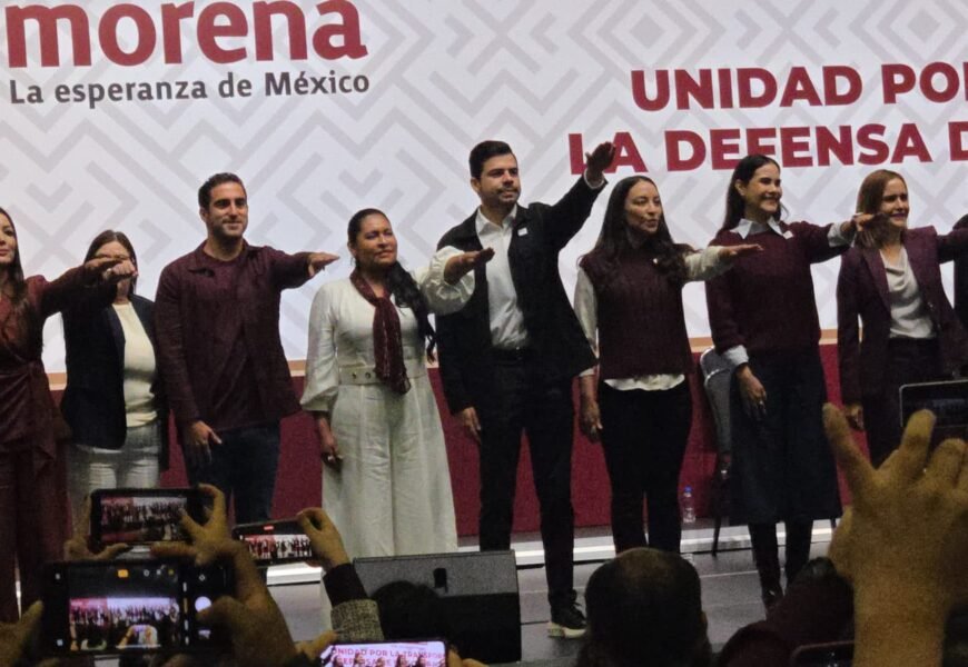 Ana Lilia Rivera participó en el Consejo Nacional de Morena
