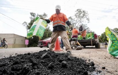 Atienden avenida Ribereña por afectaciones por lluvias Atienden avenida Ribereña por afectaciones por lluvias
