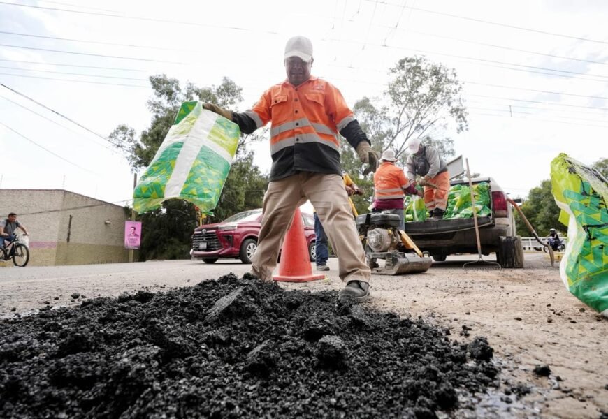 Atienden avenida Ribereña por afectaciones por lluvias
