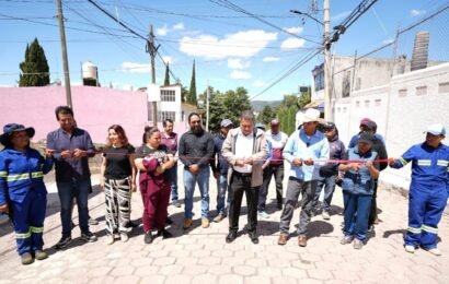 Tlaxcala renueva drenaje en San Gabriel Cuauhtla tras 40 años de servicio