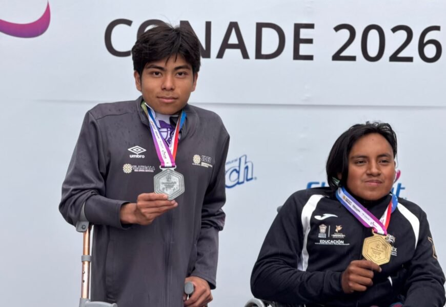 Tlaxcala suma 11 medallas en Paralimpiada 2026