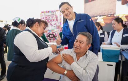 Vacunación invernal y VPH inicia en Tlaxcala
