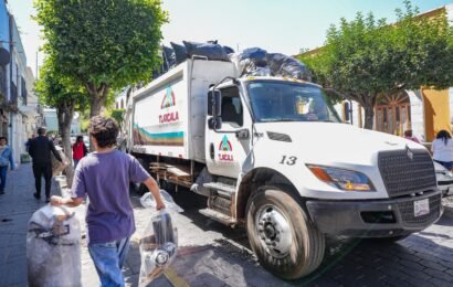 Ayuntamiento pide evitar sacar basura a la vía publica ante retrasos en el servicio