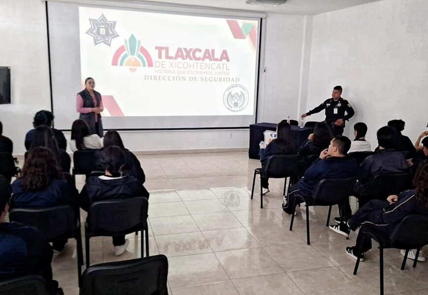 Seguridad pública municipal promueve autocuidado escolar