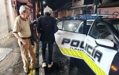 Policía Municipal de Tlaxcala localizo a adulto mayor tras reporte
