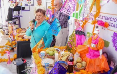 Concurso de ofrendas en Tlaxcala reunió a adultos mayores de distintas comunidades