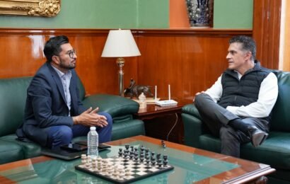 Alfonso Sánchez retoma agenda en el Ayuntamiento de Tlaxcala
