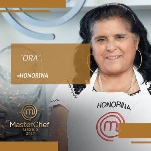 Honorina Gómez "Ora". Foto: MasterChef México 
