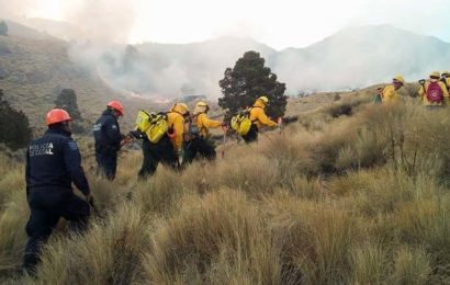Incendio en el Parque Nacional La Malinche afectó 76.8 hectáreas