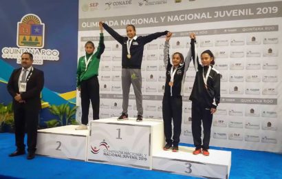 Diana Laura Cisneros gana la plata en Olimpiada Nacional y Nacional Juvenil 2019