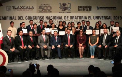 Clausura Marco Mena semifinal del Concurso Nacional de Oratoria el Universal 2019