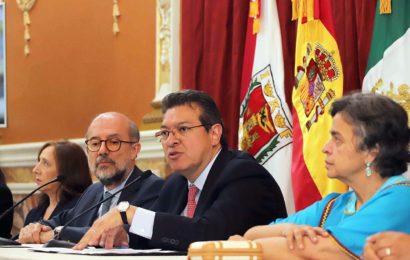 Marco Mena y Embajador Juan López-Doriga fortalecen relación Tlaxcala-España