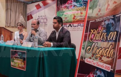 Invitan al 3er Festival de Chiles en Nogada en Santa Cruz Tlaxcala