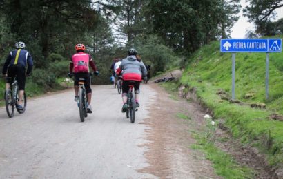 Realizan segundo Paseo Ciclista con avistamiento de luciérnagas en Nanacamilpa