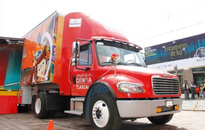 Tráiler y camión de la ciencia recorrerá 14 municipios durante septiembre y octubre