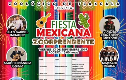 Zoológico de Tlaxcala celebrará “Fiesta Mexicana”