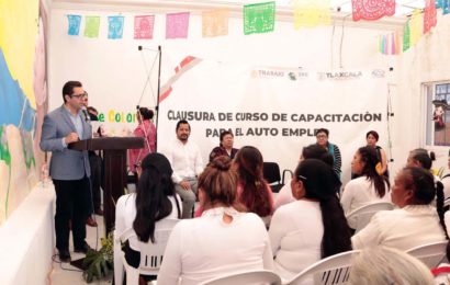 Clausura MCH cursos de capacitación para el trabajo en Zitlaltepec