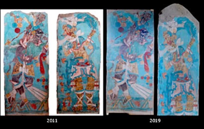 Centro INAH Tlaxcala conmemoró el 45 aniversario del descubrimiento de las pinturas murales de Cacaxtla