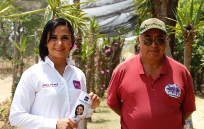 Intensa labor política de la candidata a la máxima magistratura de Tlaxcala, Liliana Becerril