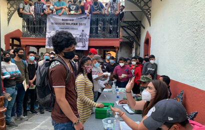 Realizan con éxito sorteo del Servicio Militar Nacional en Tlaxcala Capital