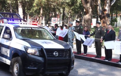 Gobernadora Lorena Cuéllar dio banderazo de inicio al operativo “Diciembre seguro”